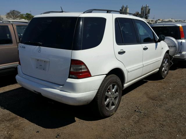 4JGAB72E5YA149585 - 2000 MERCEDES-BENZ ML 430 白色 照片 4