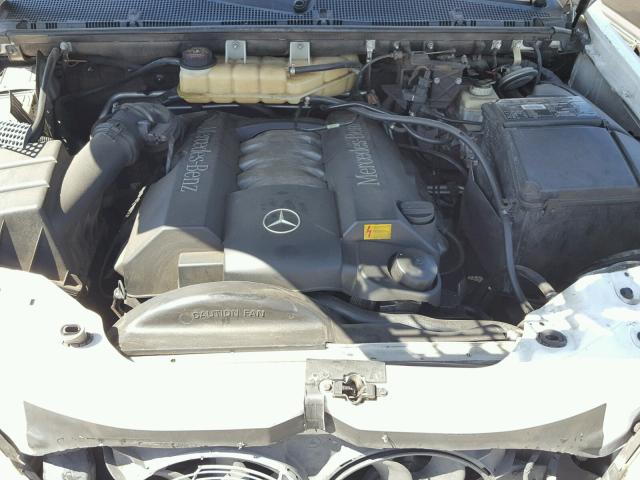 4JGAB72E5YA149585 - 2000 MERCEDES-BENZ ML 430 WHITE photo 7