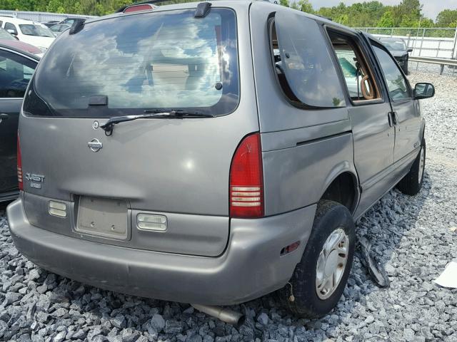 4N2DN11W4TD843933 - 1996 NISSAN QUEST XE GRAY photo 4