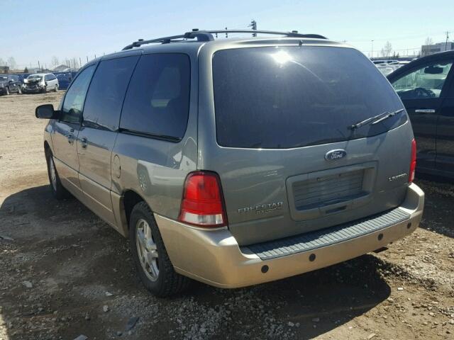 2FMDA58245BA51200 - 2005 FORD FREESTAR L GREEN photo 3