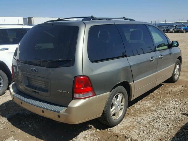 2FMDA58245BA51200 - 2005 FORD FREESTAR L GREEN photo 4