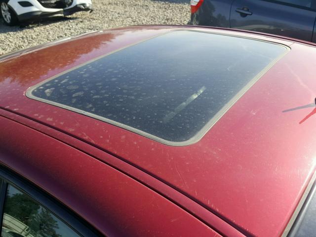 2G2WR524541115480 - 2004 PONTIAC GRAND PRIX წითელი ფოტო 9