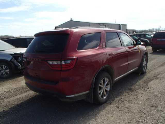 1C4RDJDG3EC307709 - 2014 DODGE DURANGO LI RED photo 4