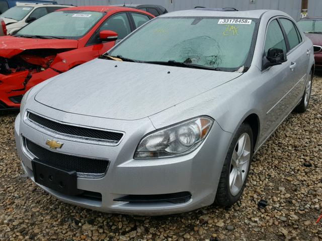 1G1ZA5E1XBF277878 - 2011 CHEVROLET MALIBU LS 银色 照片 2
