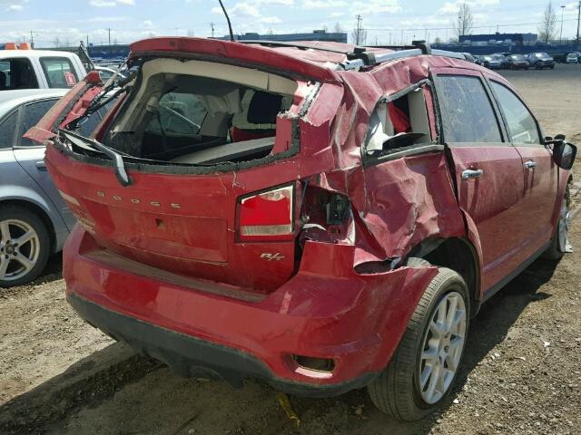 3C4PDDFG2GT164989 - 2016 DODGE JOURNEY R/ RED photo 9