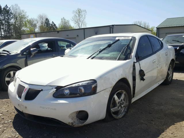 2G2WS522941300876 - 2004 PONTIAC GRAND PRIX WHITE photo 2