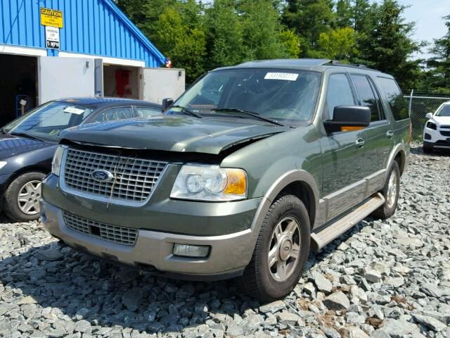 1FMFU18L43LB69990 - 2003 FORD EXPEDITION GREEN photo 2