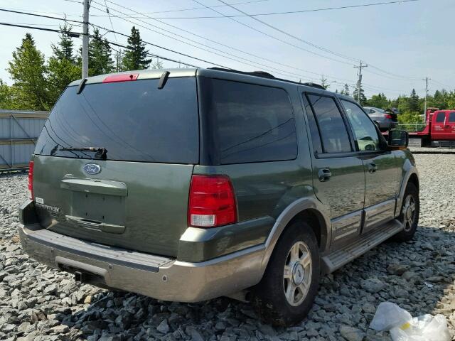 1FMFU18L43LB69990 - 2003 FORD EXPEDITION GREEN photo 4