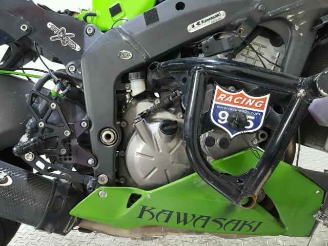 JKBZXJE12DA004132 - 2013 KAWASAKI ZX636 E GREEN photo 12