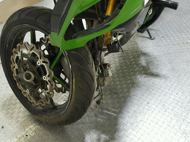 JKBZXJE12DA004132 - 2013 KAWASAKI ZX636 E GREEN photo 16