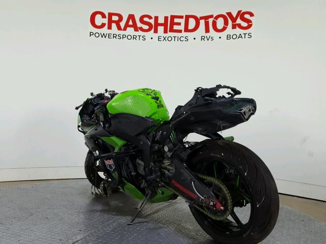 JKBZXJE12DA004132 - 2013 KAWASAKI ZX636 E GREEN photo 6