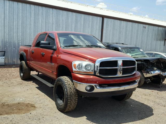 3D7KS29C96G270530 - 2006 DODGE RAM 2500 RED photo 1