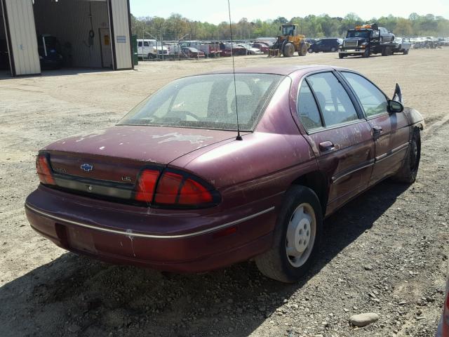 2G1WL52M6W9152970 - 1998 CHEVROLET LUMINA BAS ბურგუნდია ფოტო 4