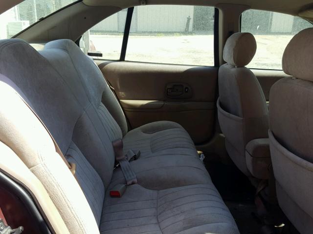 2G1WL52M6W9152970 - 1998 CHEVROLET LUMINA BAS ბურგუნდია ფოტო 6