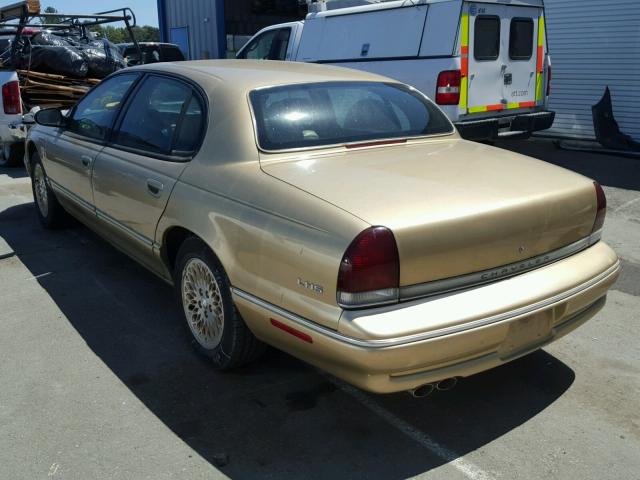 2C3HC56F8TH128221 - 1996 CHRYSLER LHS GOLD photo 3