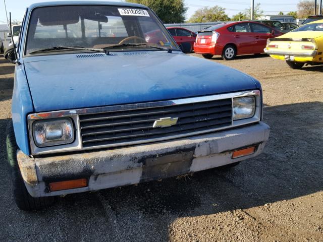 J8ZBL14S2C8216237 - 1982 CHEVROLET LUV BLUE photo 10