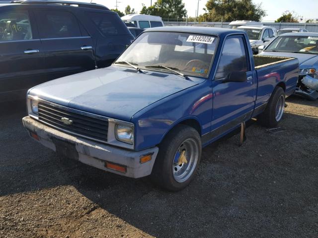 J8ZBL14S2C8216237 - 1982 CHEVROLET LUV BLUE photo 2