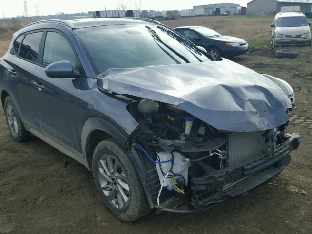 KM8J3CA47JU598222 - 2018 HYUNDAI TUCSON LIM GRAY photo 1