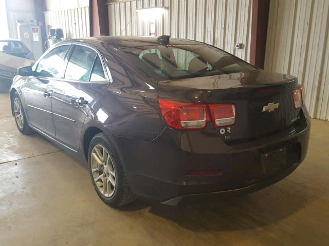1G11C5SL6FF218796 - 2015 CHEVROLET MALIBU 1LT BURGUNDY photo 3