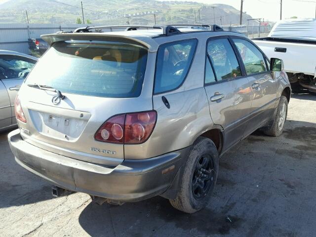 JT6HF10U7Y0127728 - 2000 LEXUS RX 300 GOLD photo 4