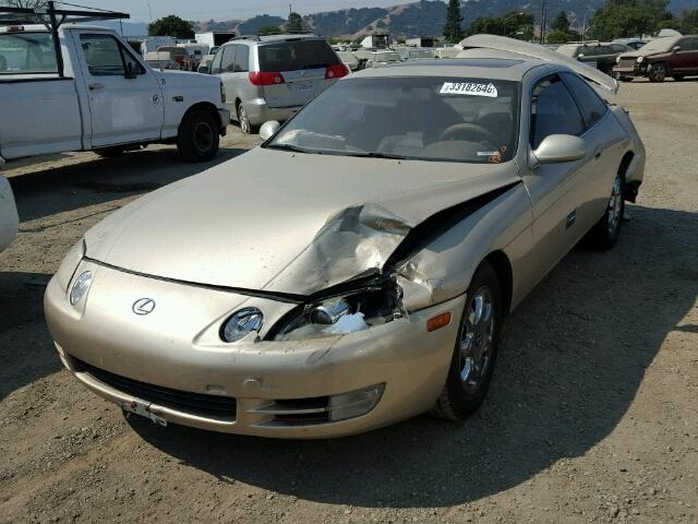 JT8UZ30CXS0043684 - 1995 LEXUS SC 400 GOLD photo 2