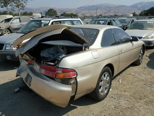 JT8UZ30CXS0043684 - 1995 LEXUS SC 400 GOLD photo 4