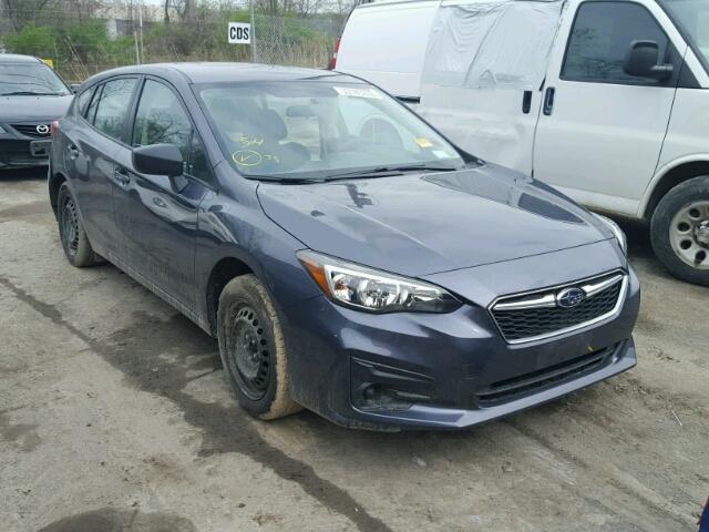 4S3GTAA6XH3721841 - 2017 SUBARU IMPREZA GRAY photo 1