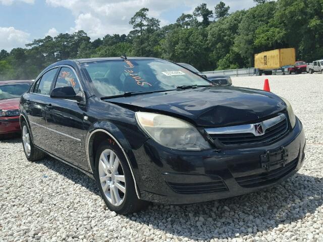 1G8ZS57NX7F258382 - 2007 SATURN AURA XE BLACK photo 1