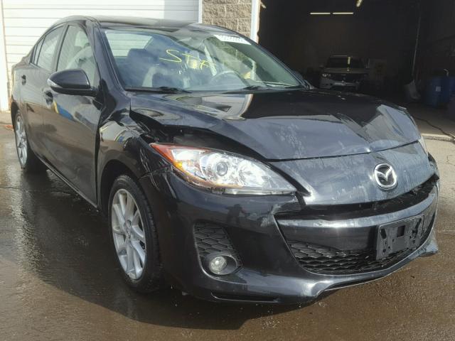 JM1BL1W68C1621678 - 2012 MAZDA 3 S BLACK photo 1