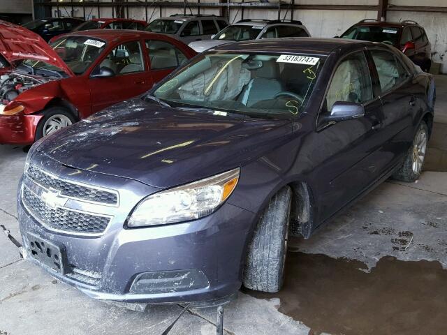 1G11C5SA0DF222564 - 2013 CHEVROLET MALIBU 1LT GRAY photo 2