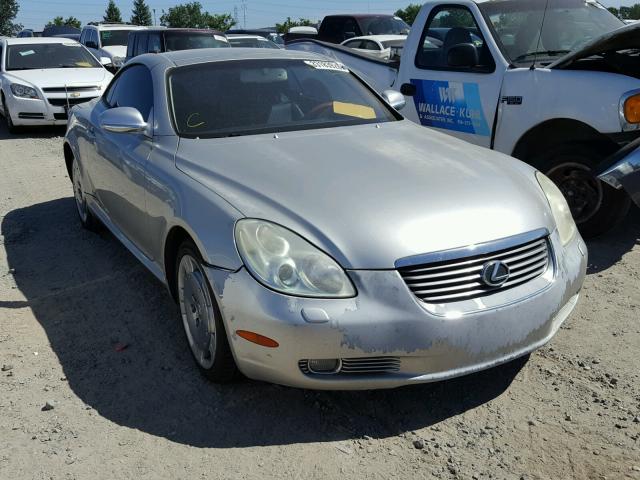 JTHFN48Y320031161 - 2002 LEXUS SC 430 SILVER photo 1