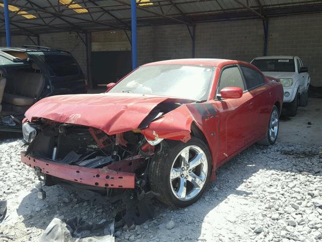 2C3CDXCT8CH239512 - 2012 DODGE CHARGER R/ RED photo 2