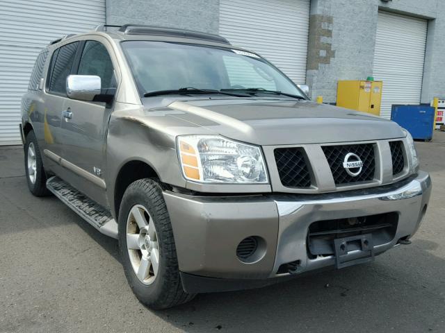 5N1BA08C07N713753 - 2007 NISSAN ARMADA SE GRAY photo 1