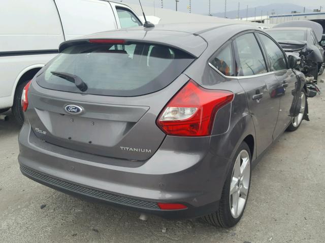 1FADP3N24DL152172 - 2013 FORD FOCUS TITA GRAY photo 4