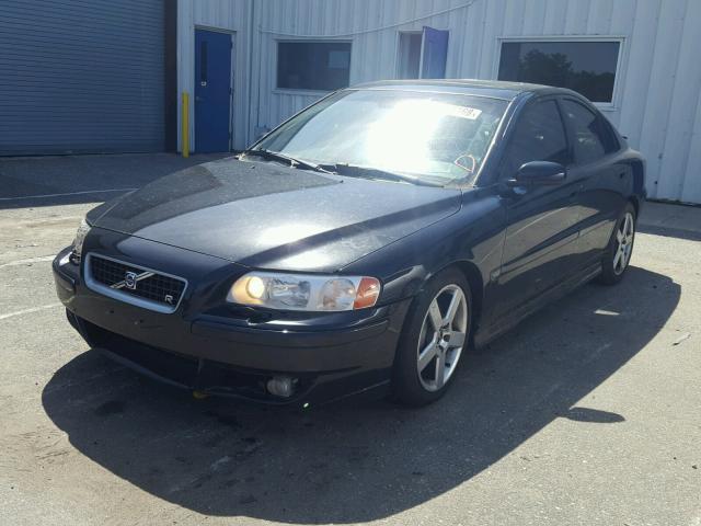 YV1RH527562540085 - 2006 VOLVO S60 R BLACK photo 2