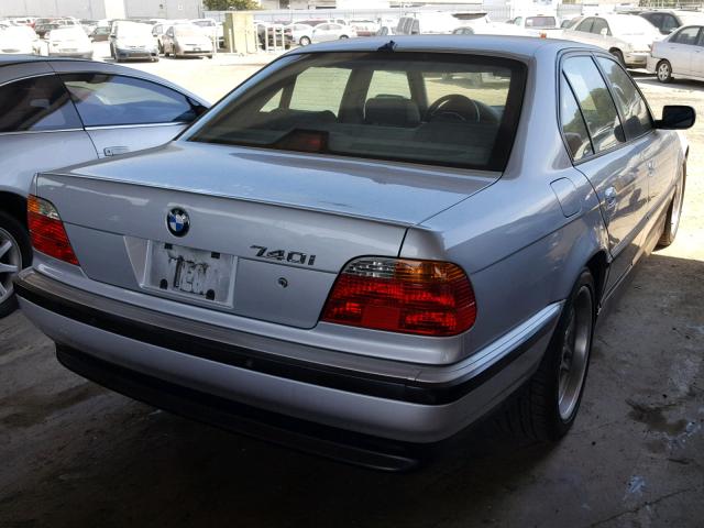 WBAGG8343YDN79235 - 2000 BMW 740 I AUTO SILVER photo 4