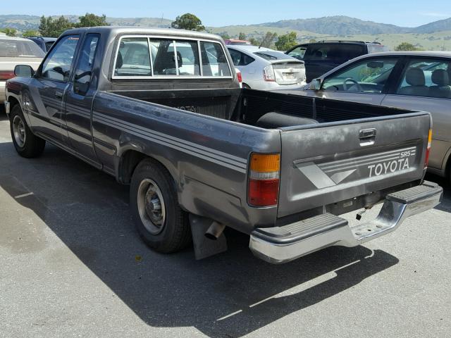 JT4RN93S8K0010675 - 1989 TOYOTA PICKUP 1/2 GRAY photo 3