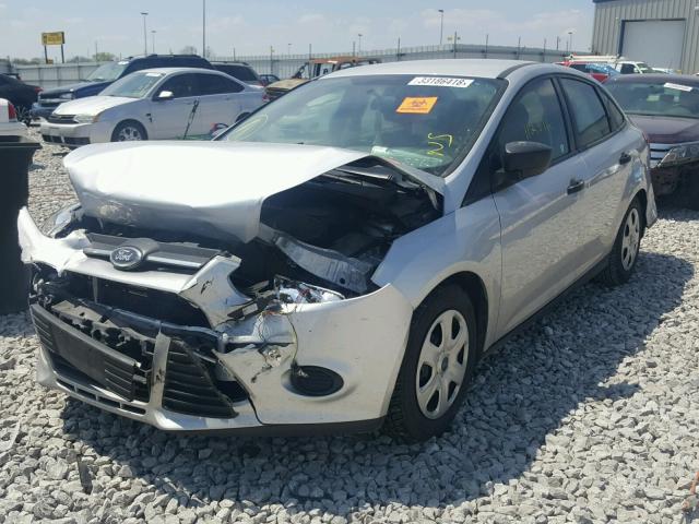 1FADP3E23EL197041 - 2014 FORD FOCUS S SILVER photo 2