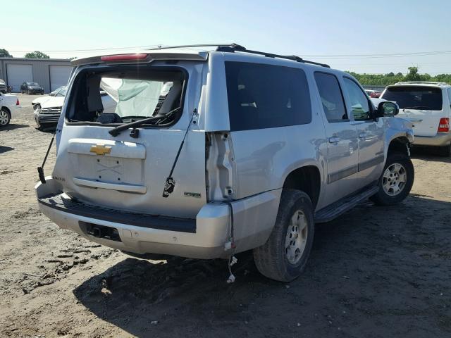 1GNSCJE02CR314237 - 2012 CHEVROLET SUBURBAN C SILVER photo 4