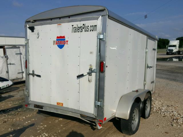 4YMCL1228FT017819 - 2015 CARR TRAILER WHITE photo 4