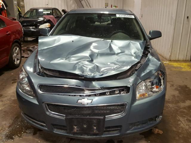 1G1ZH57B194218709 - 2009 CHEVROLET MALIBU 1LT 蓝色 照片 9