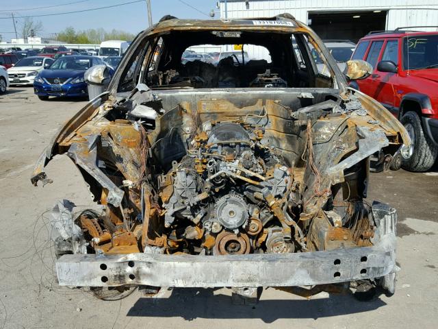 JNRBS08W06X400149 - 2006 INFINITI FX45 SILVER photo 10