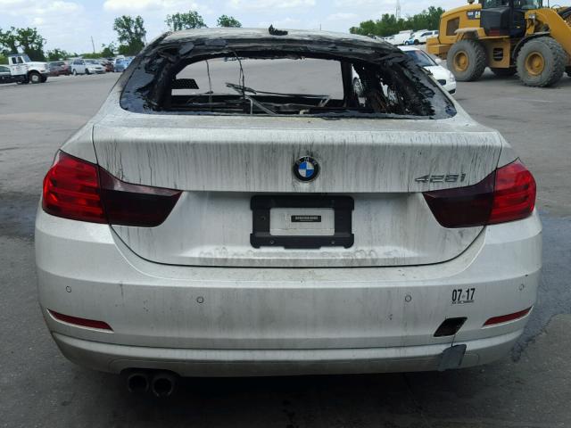 WBA4A9C52FGL86184 - 2015 BMW 428 I WHITE photo 10