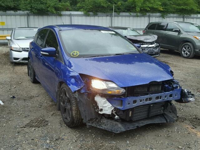 1FADP3L98EL409481 - 2014 FORD FOCUS ST BLUE photo 1