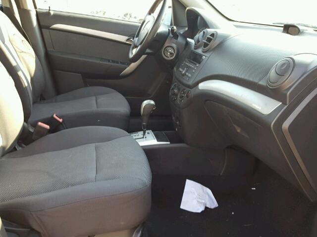 KL1TD5DE3BB214337 - 2011 CHEVROLET AVEO LS RED photo 5