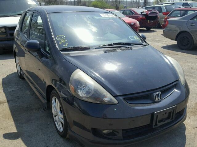 JHMGD38657S052167 - 2007 HONDA FIT S 黑色 照片 1