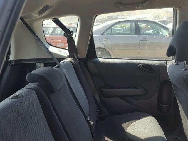 JHMGD38657S052167 - 2007 HONDA FIT S 黑色 照片 6