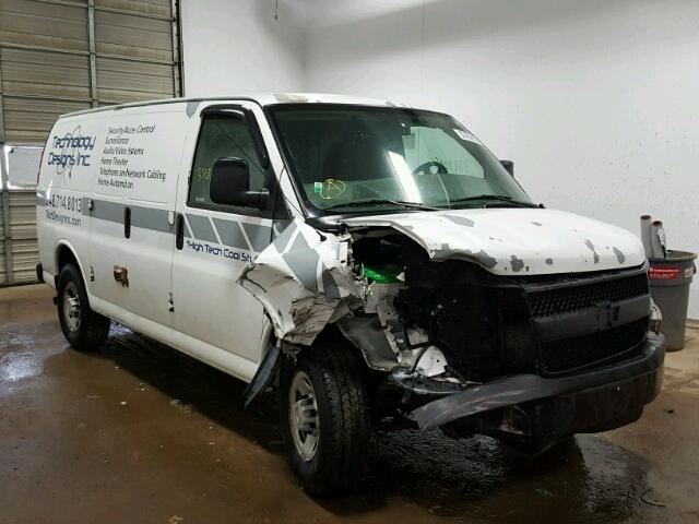 1GCGG25VX71107359 - 2007 CHEVROLET EXPRESS G2 WHITE photo 1