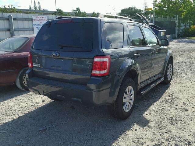 1FMCU03G89KB00662 - 2009 FORD ESCAPE XLT GRAY photo 4