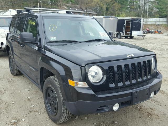 1C4NJRBB2GD638565 - 2016 JEEP PATRIOT SP BLACK photo 1